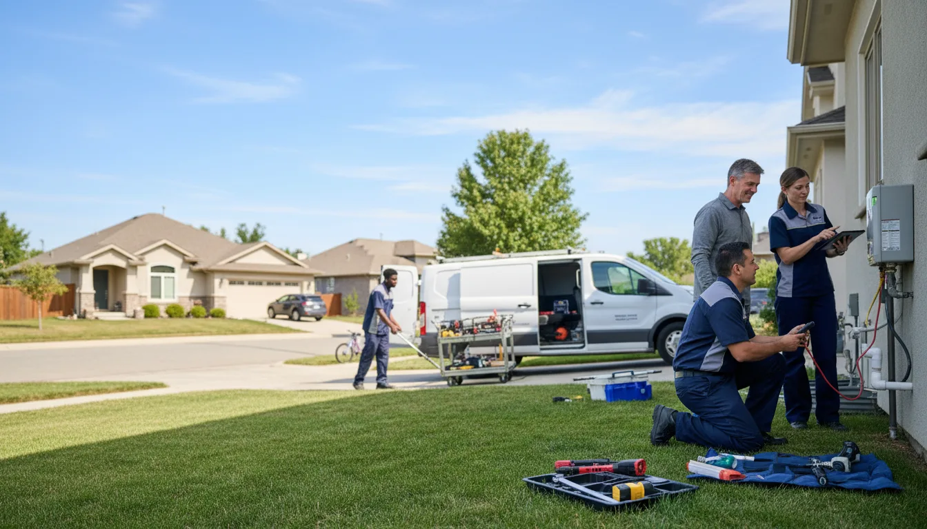 Tankless water heater service in Glen Allen, VA